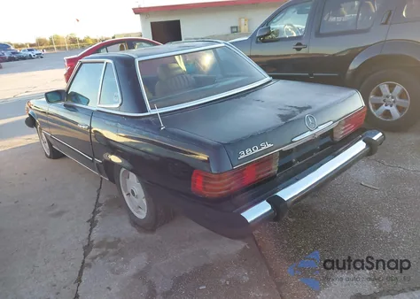 1981 Mercedes-Benz 380 Sl z USA, uszkodzony, nr VIN WDBBA45A9BB002382